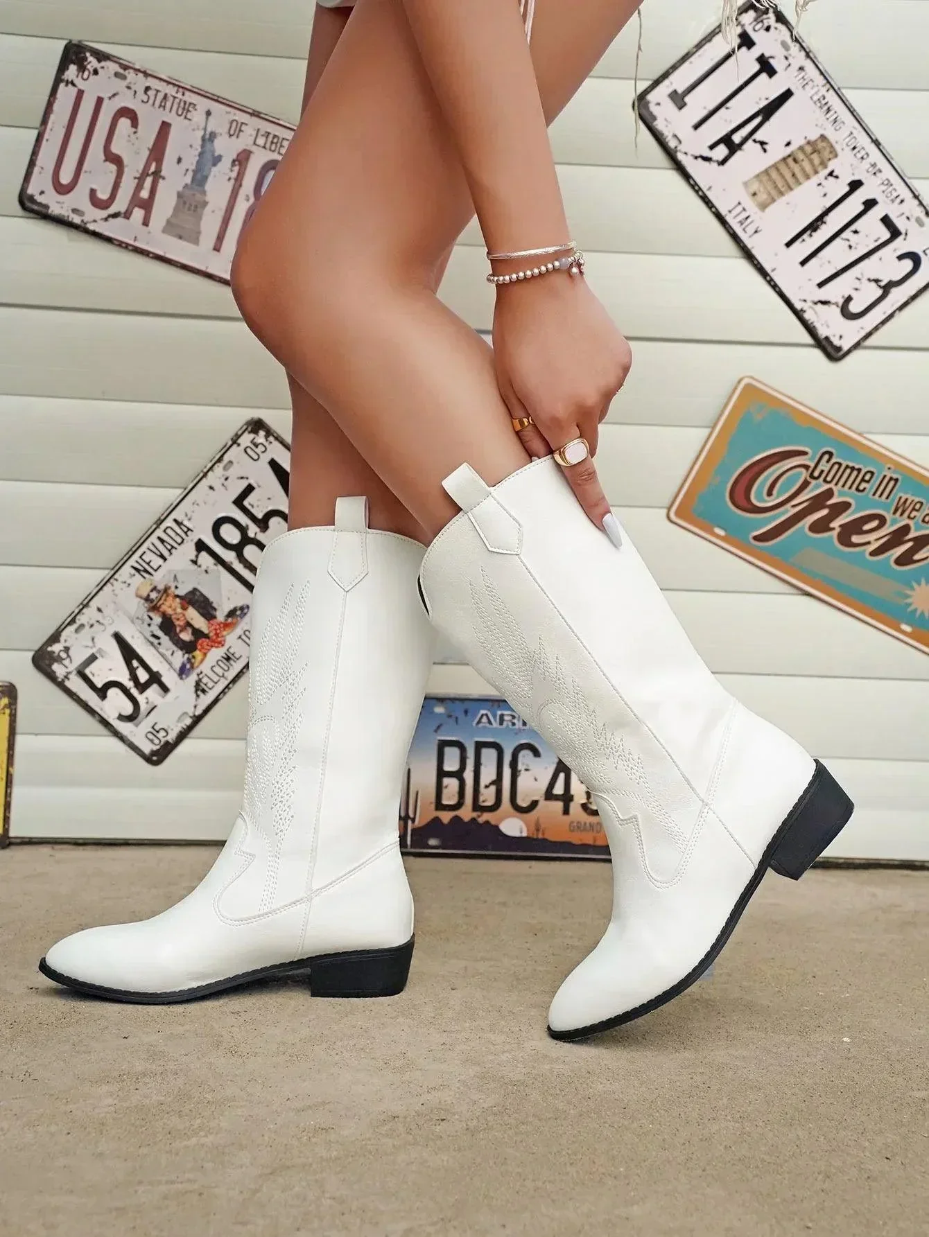 Weiche Western-Cowboystiefel für Damen | Bequem - Image 17