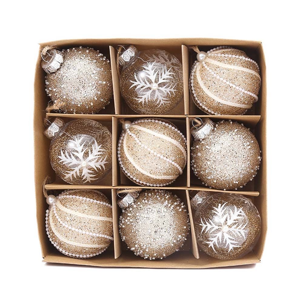 Weihnachtsbaumschmuck | Dekorative Hängekugeln für die Weihnachtsdekoration - Image 2