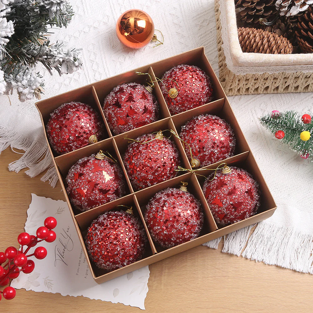 Weihnachtsdekoration | Hängende Ornamente zum Verschenken und für festliche Anlässe - Image 4
