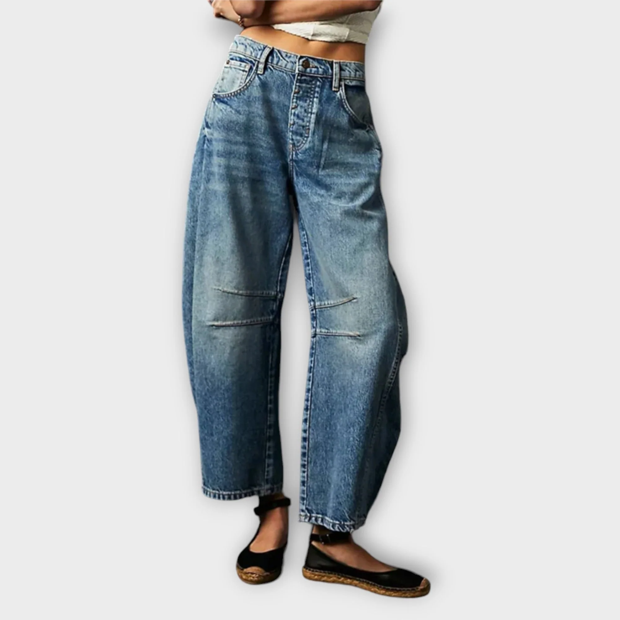 Weit geschnittene Jeans für Damen - Image 2