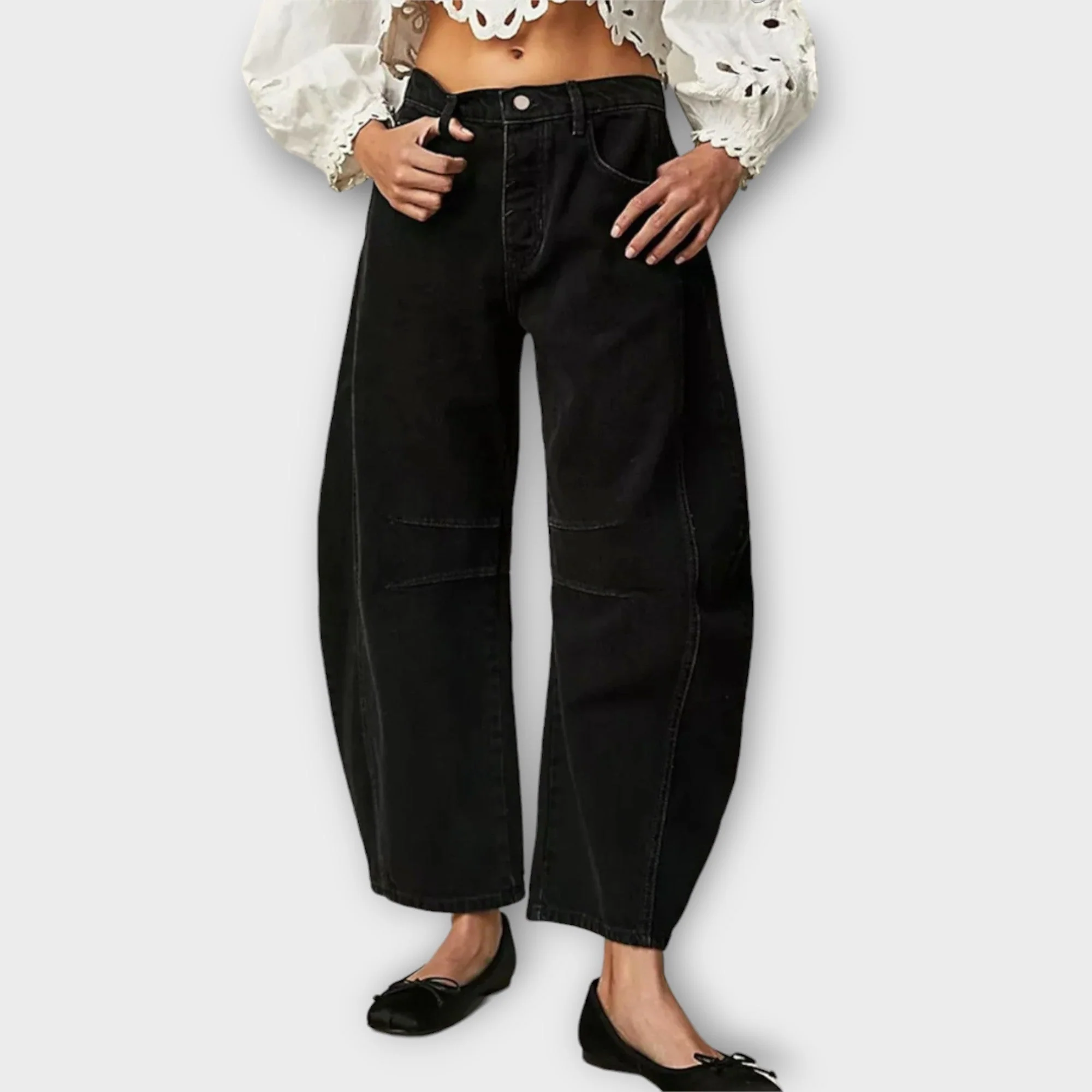 Weit geschnittene Jeans für Damen - Image 4