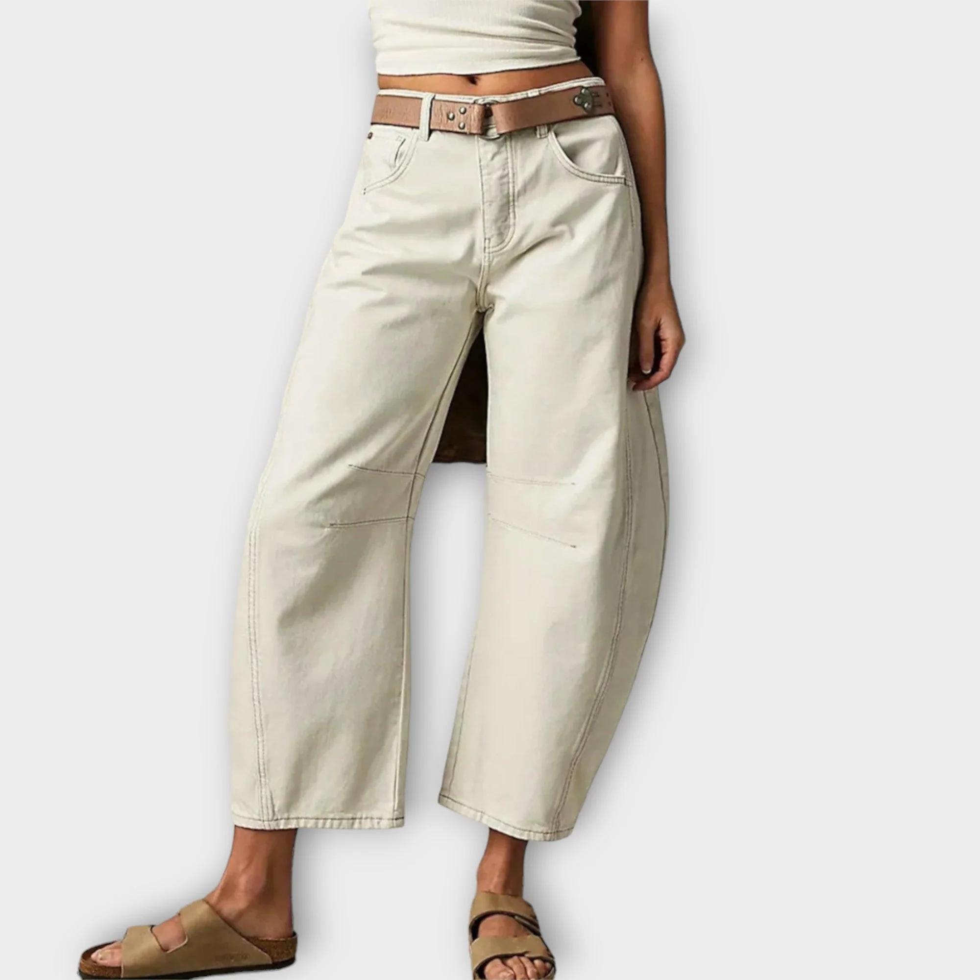 Weit geschnittene Jeans für Damen - Image 5