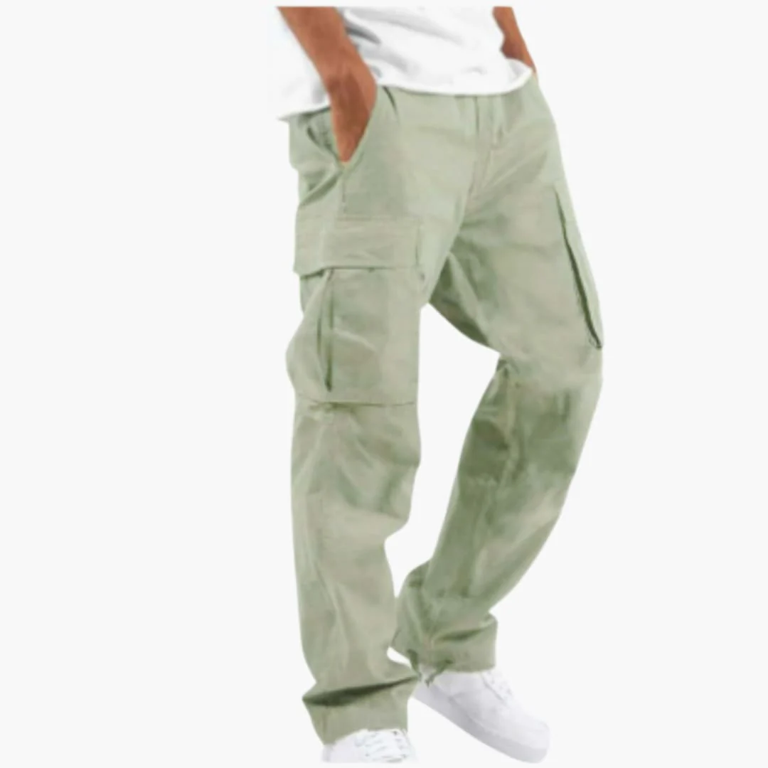Weite Cargo-Hose für Männer - Bequeme Passform mit Taschen - Image 3