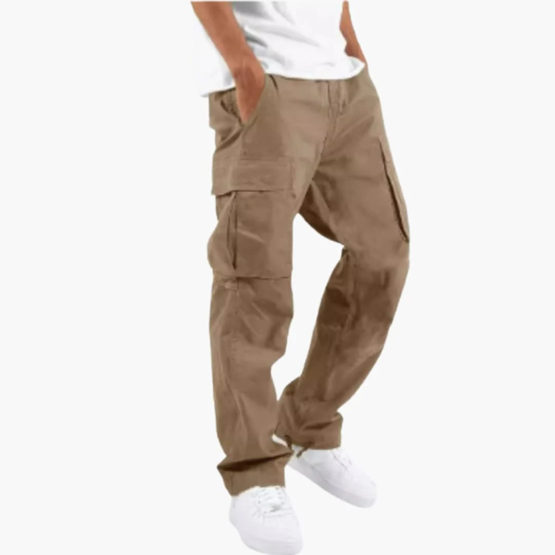 Weite Cargo-Hose für Männer - Bequeme Passform mit Taschen - Image 8