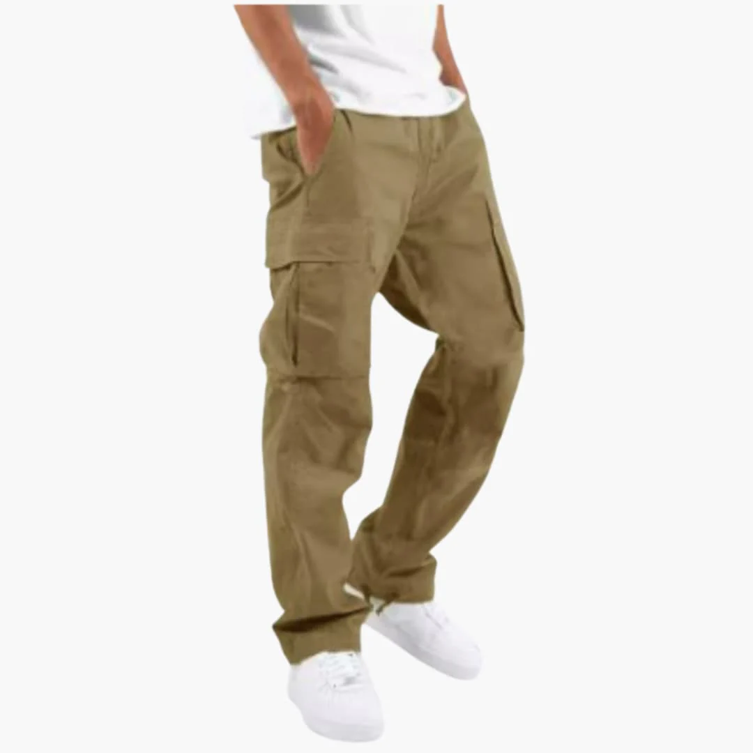 Weite Cargo-Hose für Männer - Bequeme Passform mit Taschen - Image 9