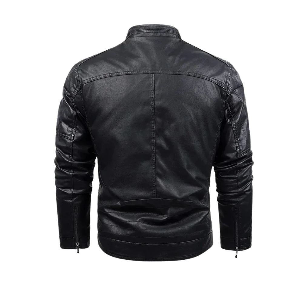 Werner® | Retro-Lederjacke mit Fleece-Futter - Image 3