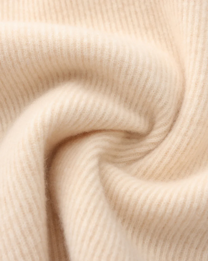 Wesley | Rippenstrick Reißverschluss Kaschmir Strickjacke für Männer - Image 6