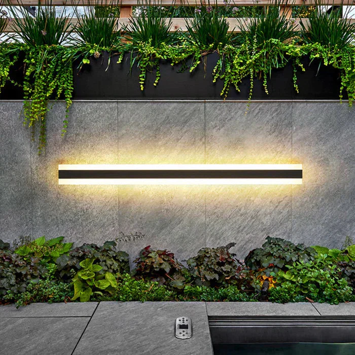 Wetterfeste Außenwandleuchte schwarz – Moderne LED Außenwandleuchte für Terrasse und Garten, IP65 wasserbeständig - Image 2