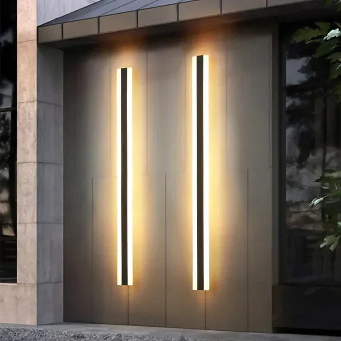 Wetterfeste Außenwandleuchte schwarz – Moderne LED Außenwandleuchte für Terrasse und Garten, IP65 wasserbeständig - Image 6