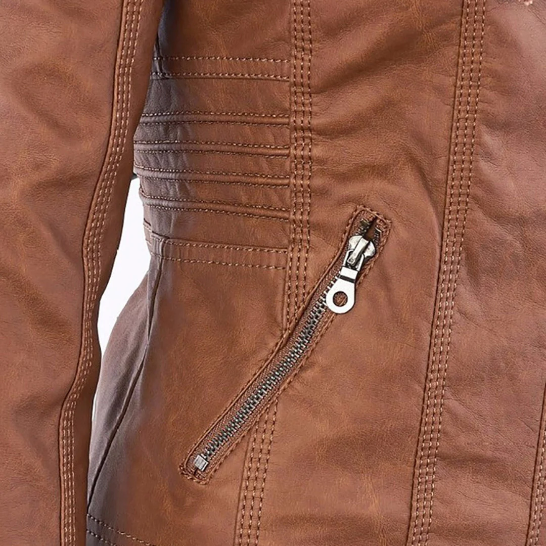Wetterfester Damen jacke mit Kapuze