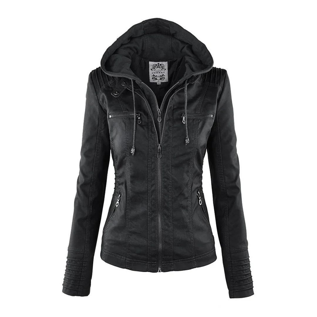 Wetterfester Damen jacke mit Kapuze - Image 12