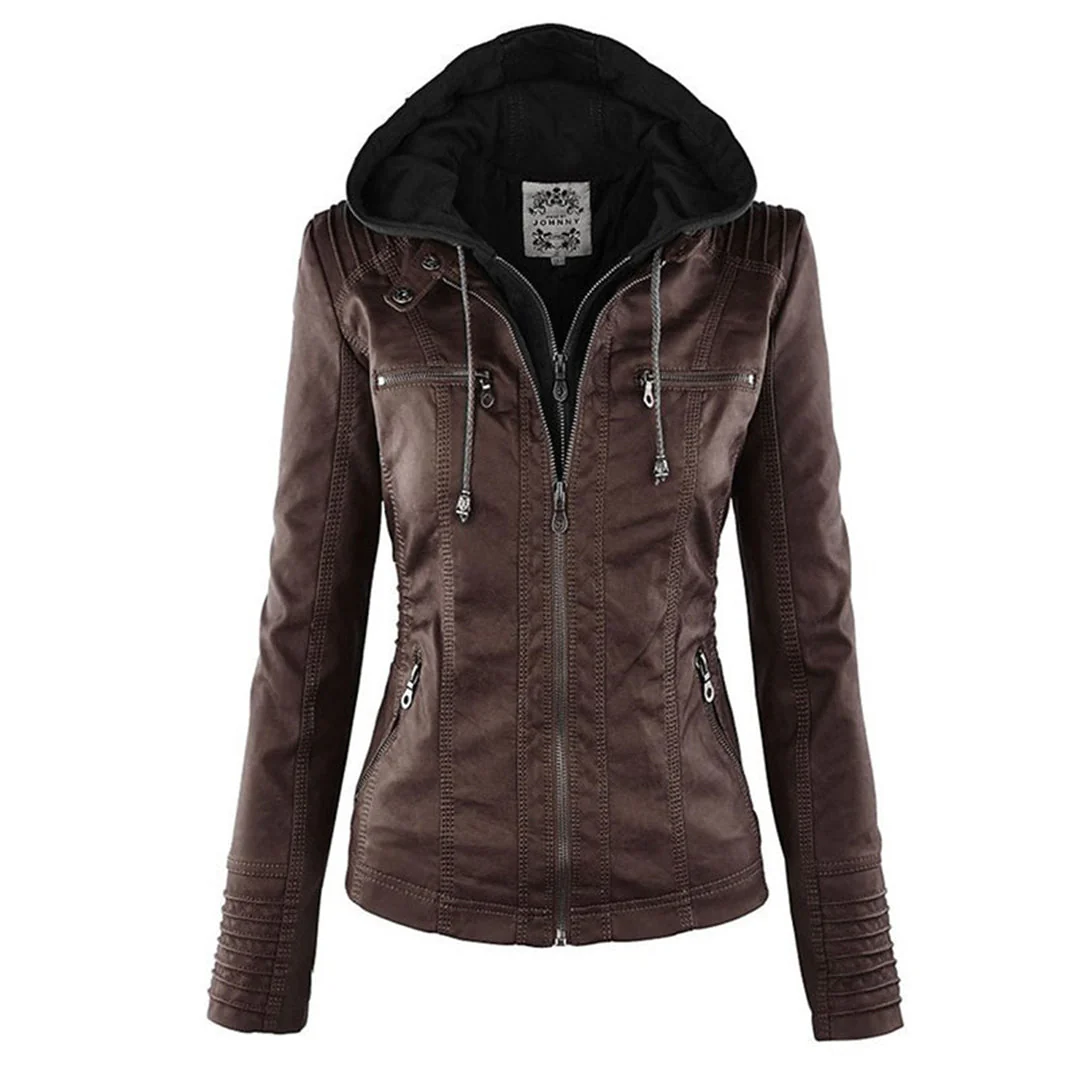 Wetterfester Damen jacke mit Kapuze - Image 14