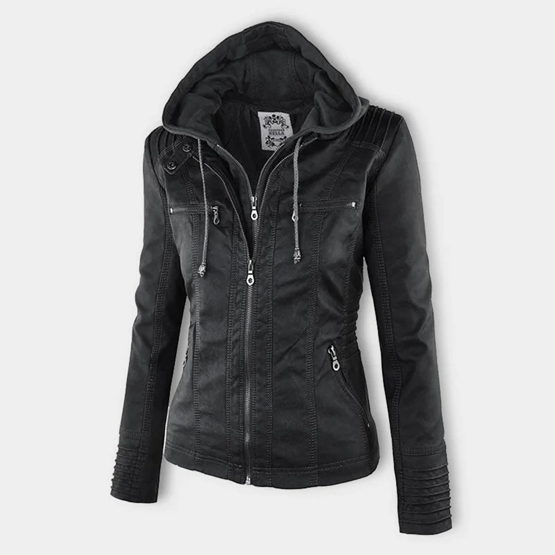 Wetterfester Damen jacke mit Kapuze - Image 15