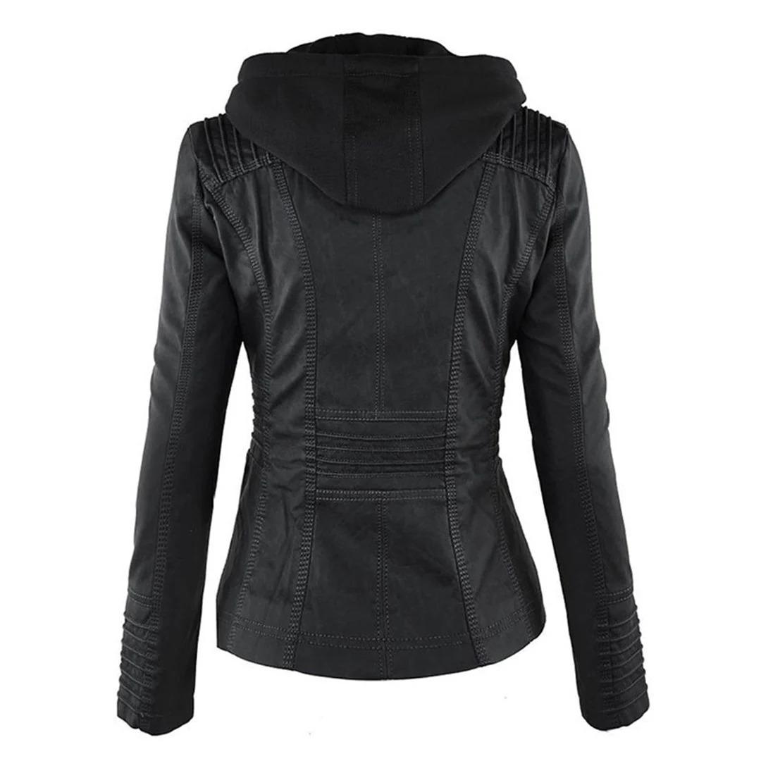 Wetterfester Damen jacke mit Kapuze - Image 17