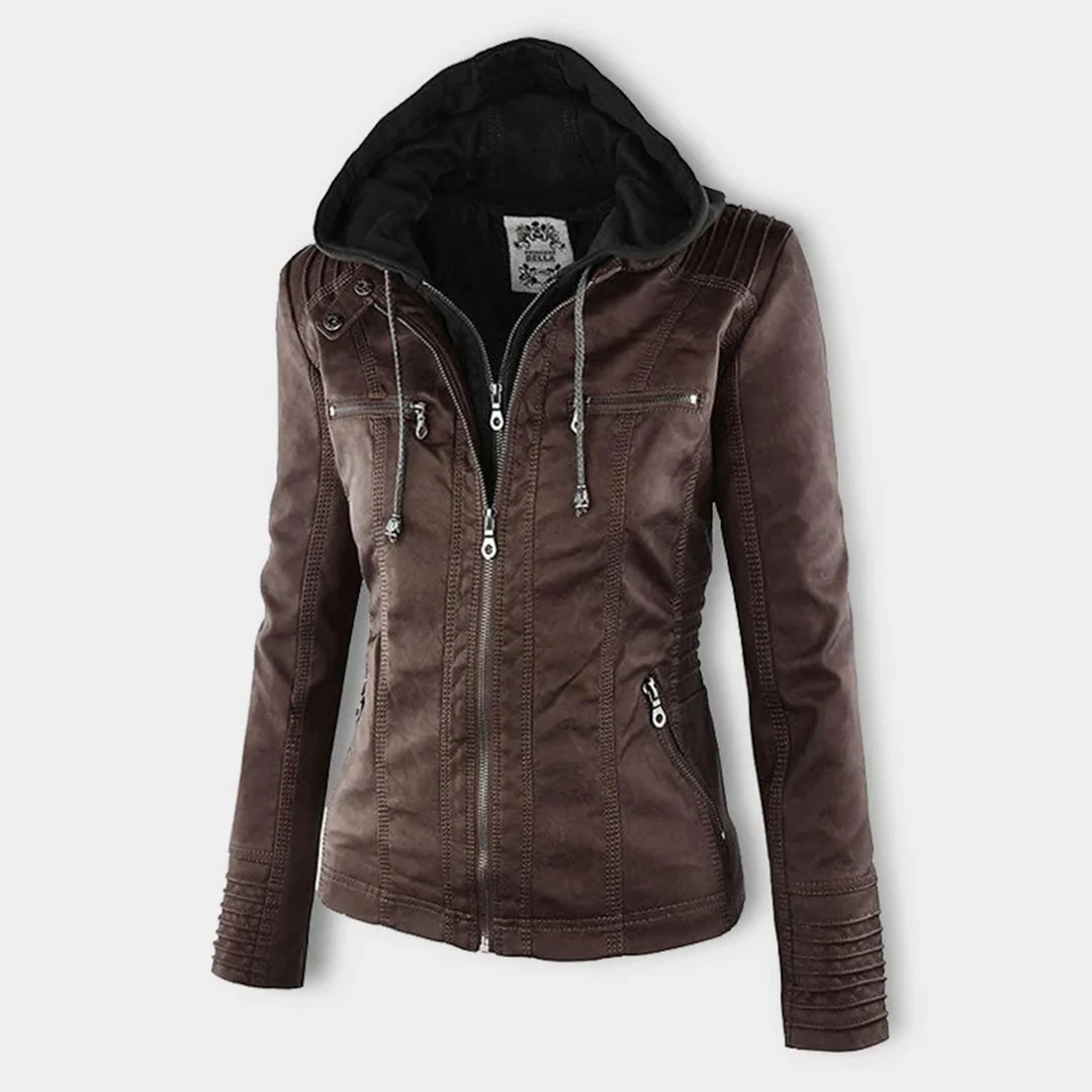 Wetterfester Damen jacke mit Kapuze - Image 18