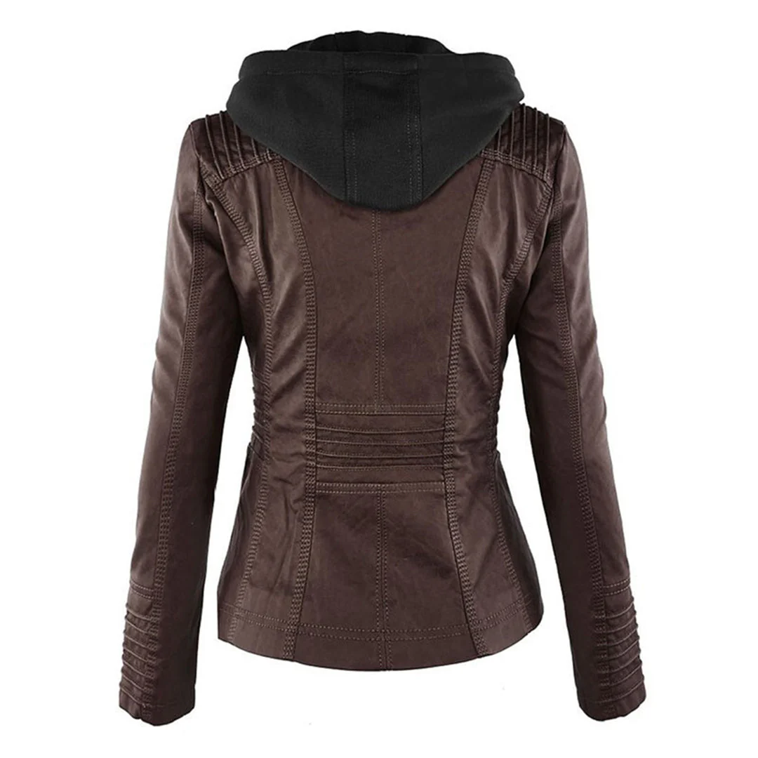 Wetterfester Damen jacke mit Kapuze - Image 19