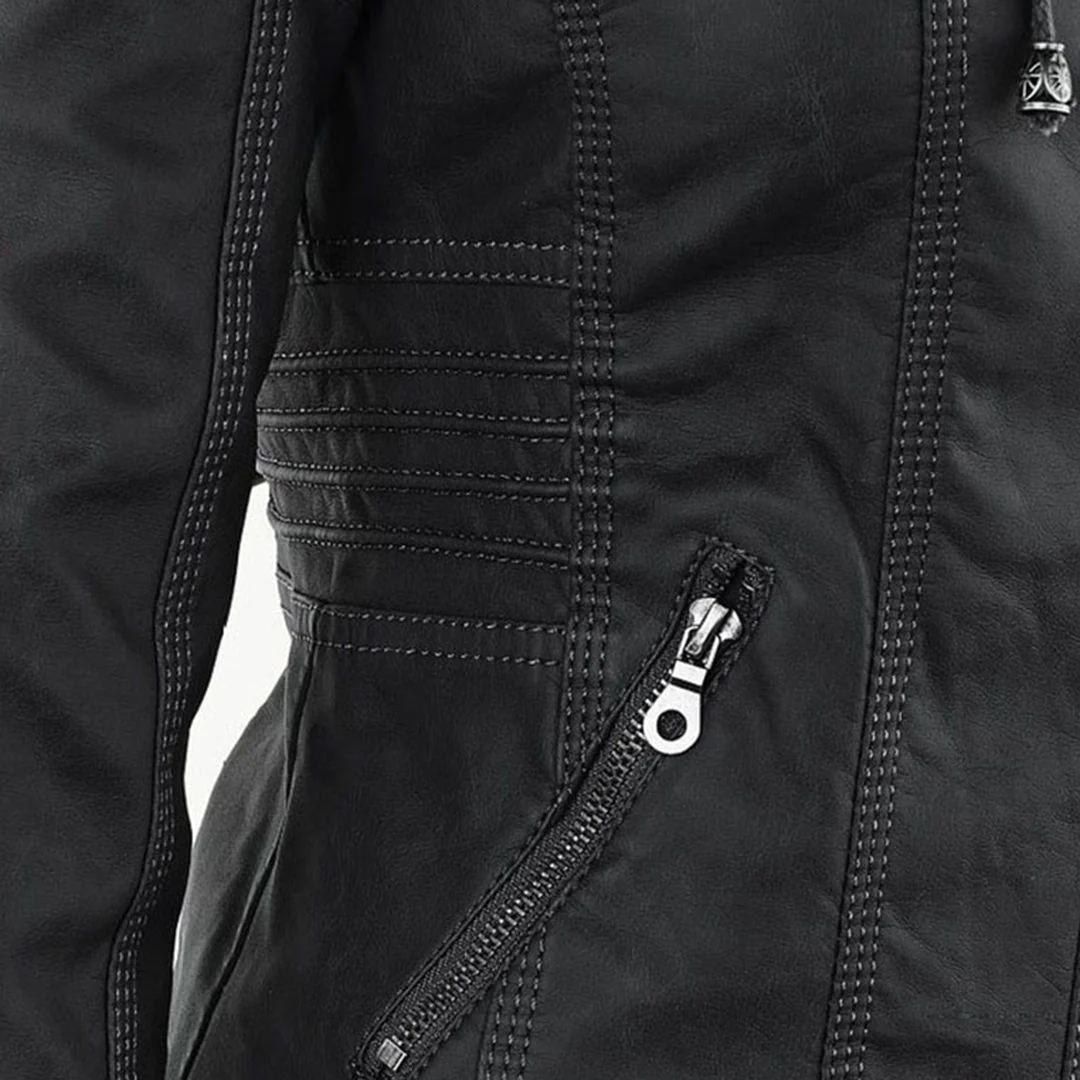 Wetterfester Damen jacke mit Kapuze - Image 5