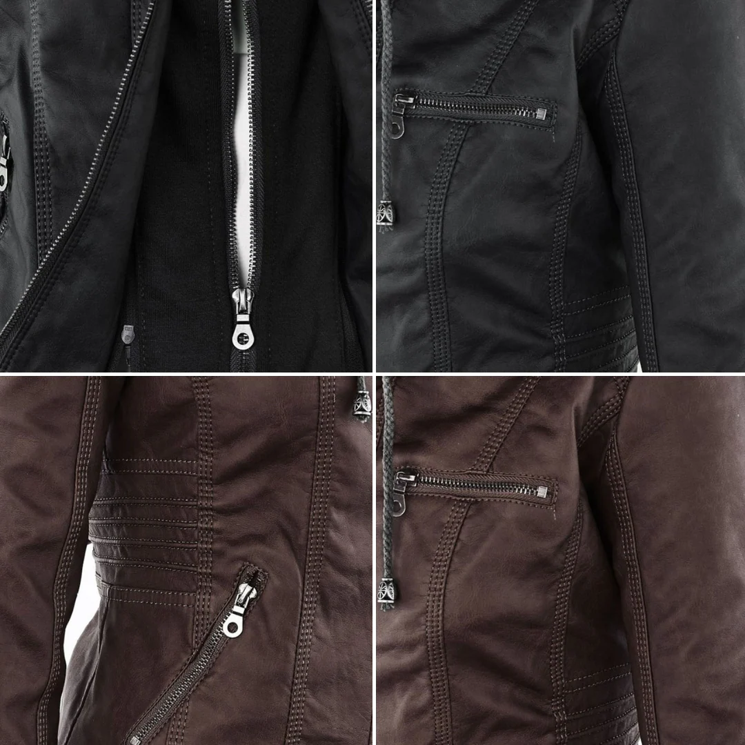 Wetterfester Damen jacke mit Kapuze - Image 8