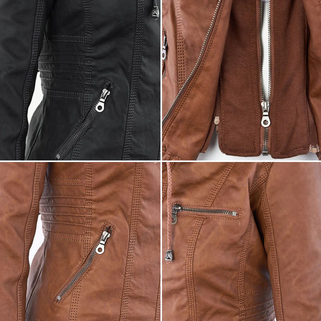 Wetterfester Damen jacke mit Kapuze - Image 9