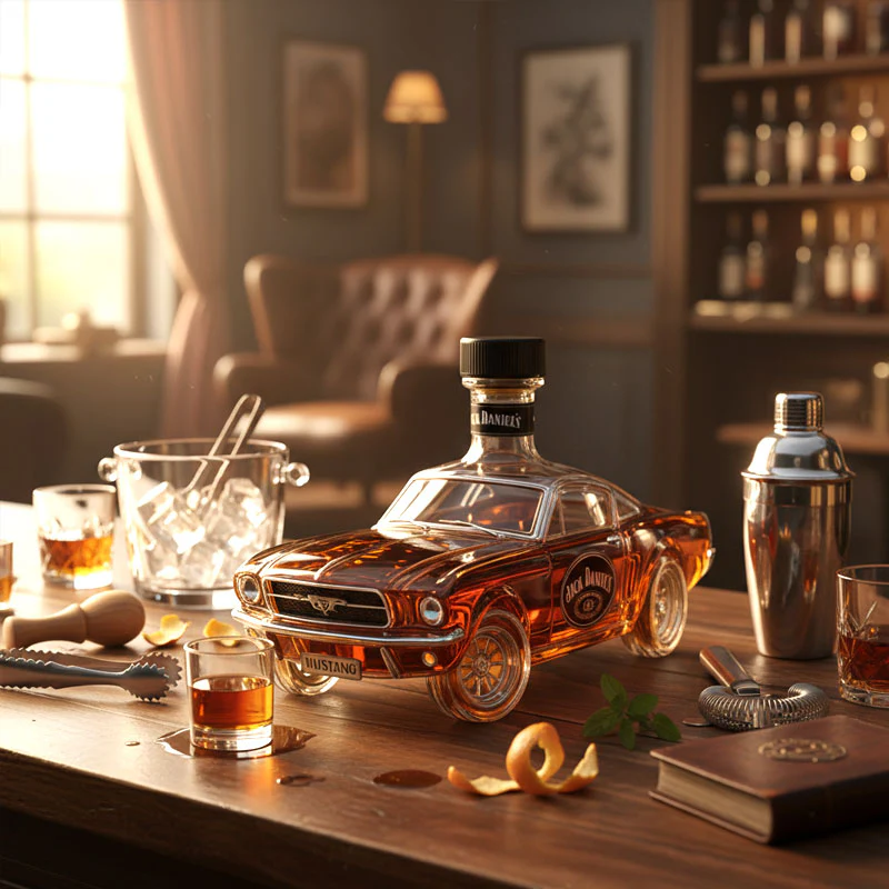 Whiskykaraffe in Mustang-Form für die Hausbar - Image 3