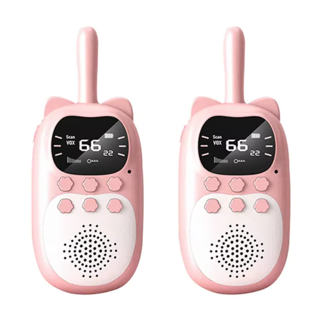 Wiederaufladbare Walkie-Talkies für Kinder – Große Reichweite 3 km, robustes Design mit leuchtenden Farben - Image 2