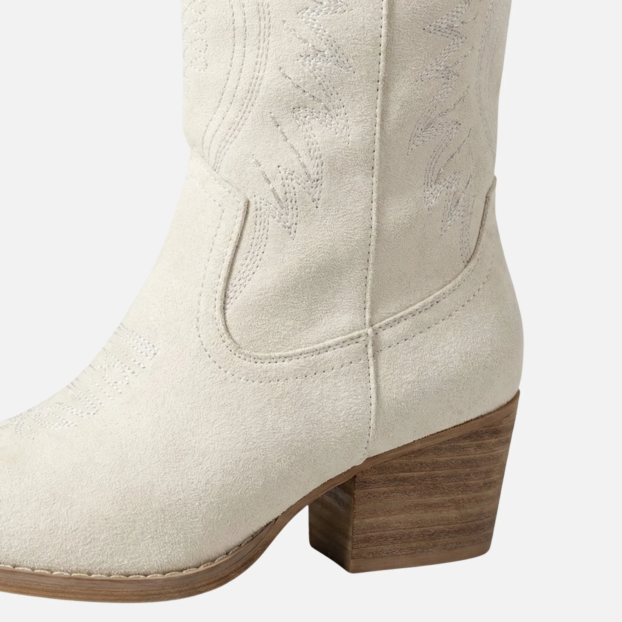 Kathrin | Damen Wildleder Westernstiefel Hoher Schaft – Hohe Western Stiefel Damen - Image 5