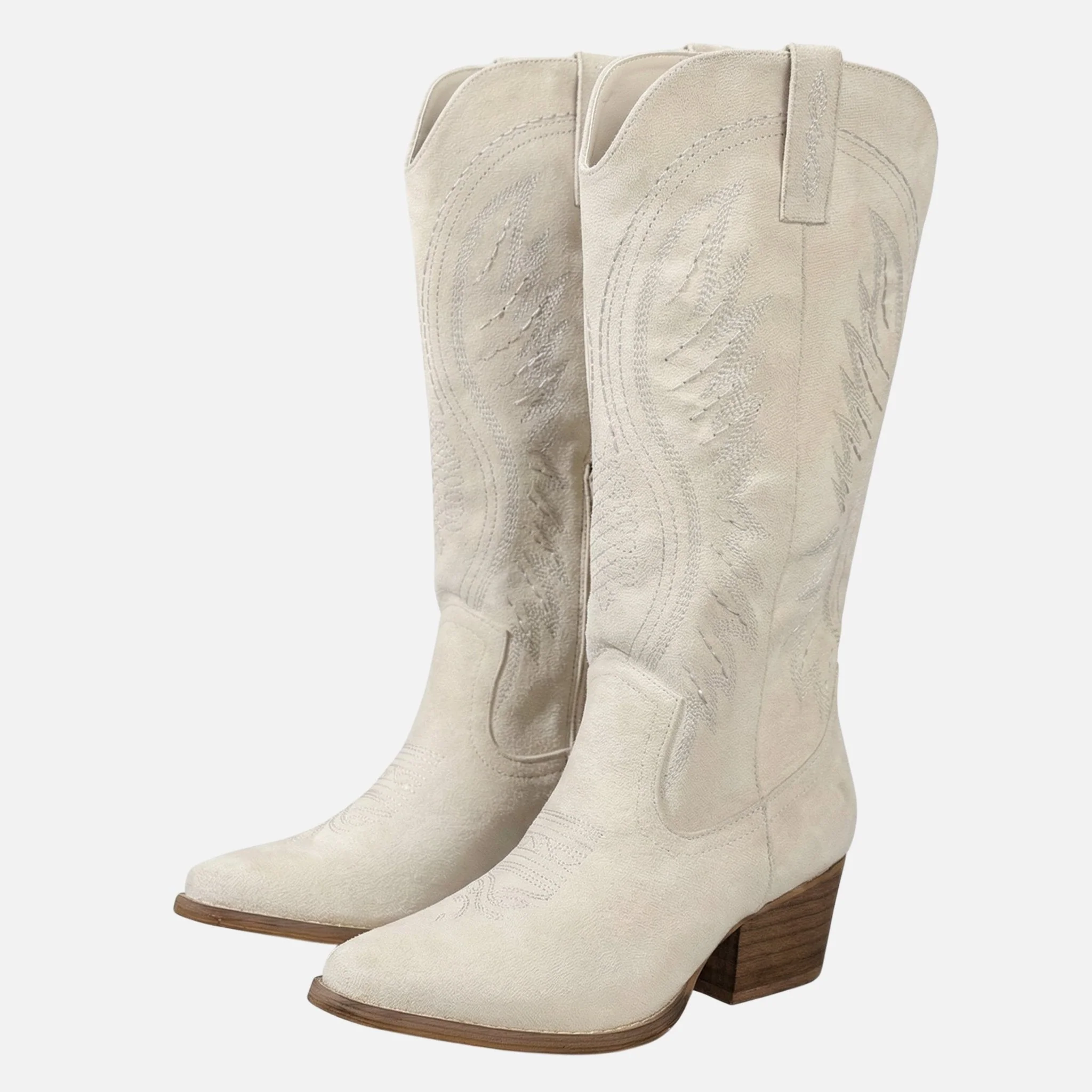 Kathrin | Damen Wildleder Westernstiefel Hoher Schaft – Hohe Western Stiefel Damen - Image 7