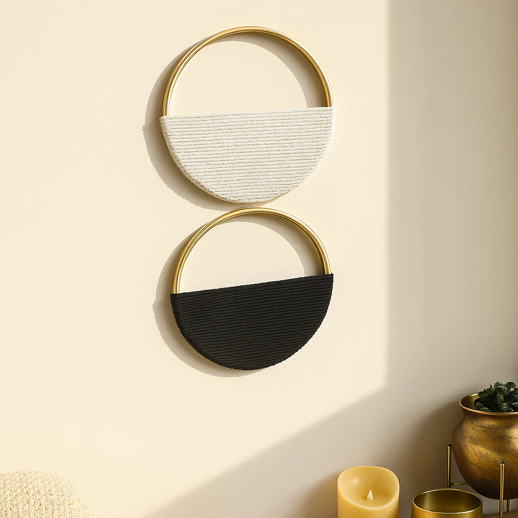 Willowloop – Circulares Makrame-Wandsdekor mit symmetrischem Design - Image 2