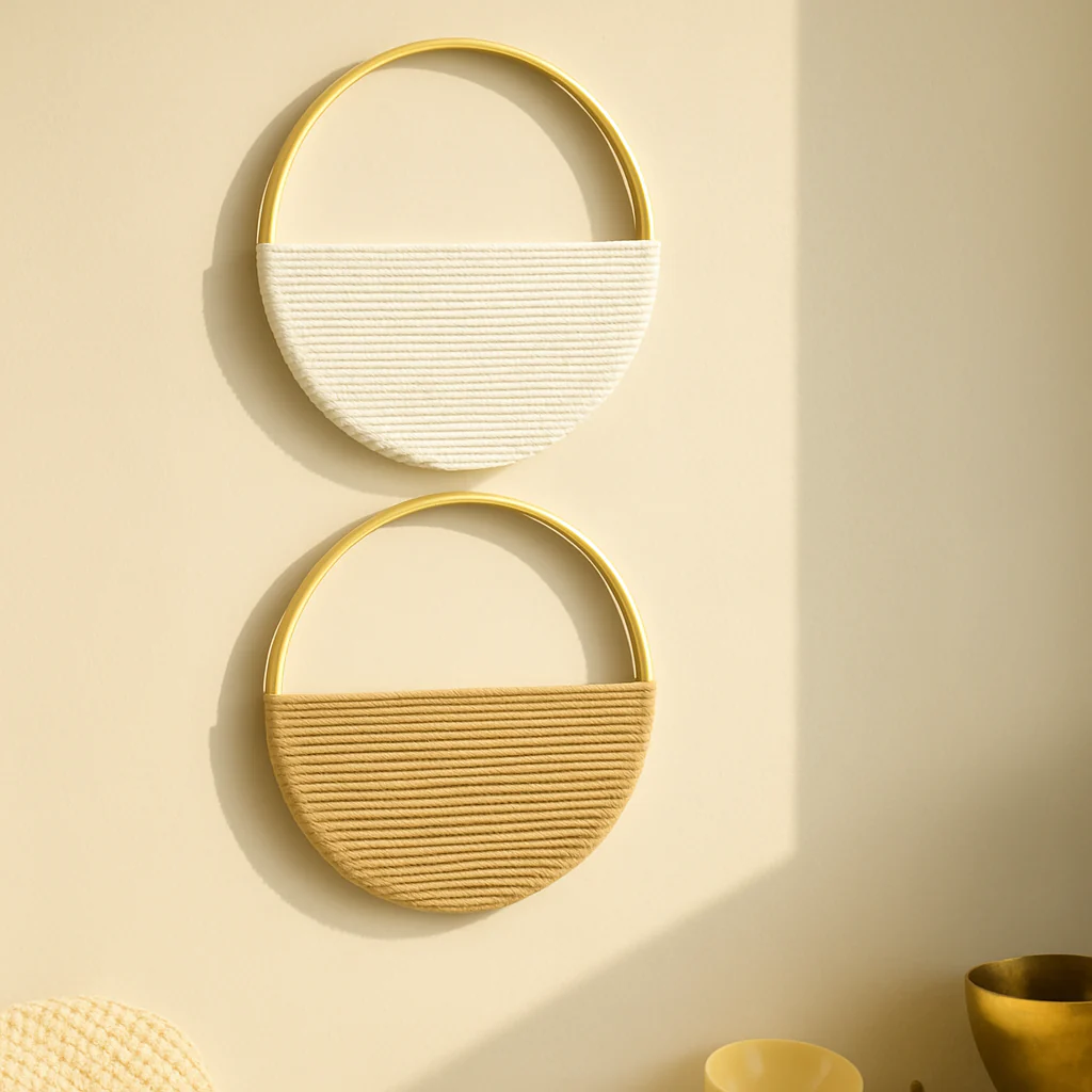 Willowloop – Circulares Makrame-Wandsdekor mit symmetrischem Design - Image 3