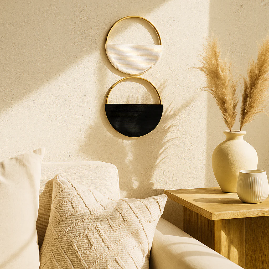 Willowloop – Circulares Makrame-Wandsdekor mit symmetrischem Design - Image 5
