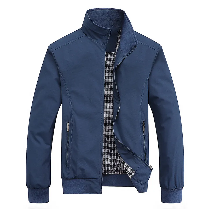 Winddichte Herrenjacke mit hohem Kragen - Image 2