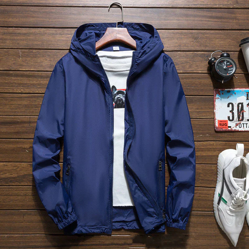 Winddichte Jacke mit Kapuze für Männer - Yannic - Image 8