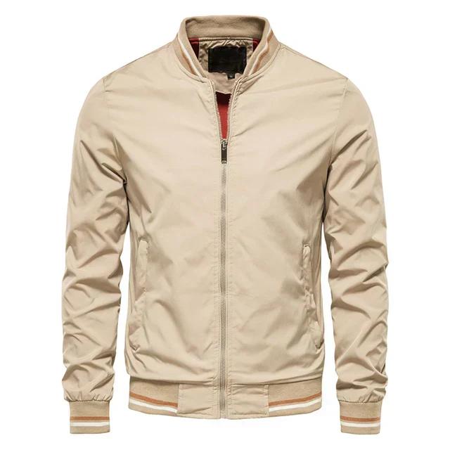 Winddichte Jacke mit Reißverschluss für Herren - Image 2