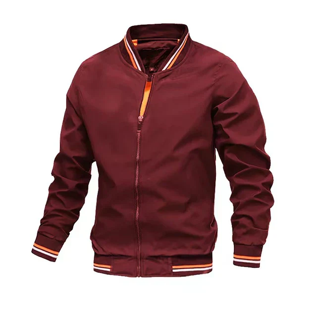 Winddichte Jacke mit Reißverschluss für Herren - Image 4