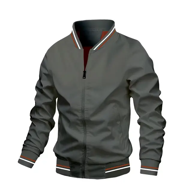 Winddichte Jacke mit Reißverschluss für Herren - Image 6