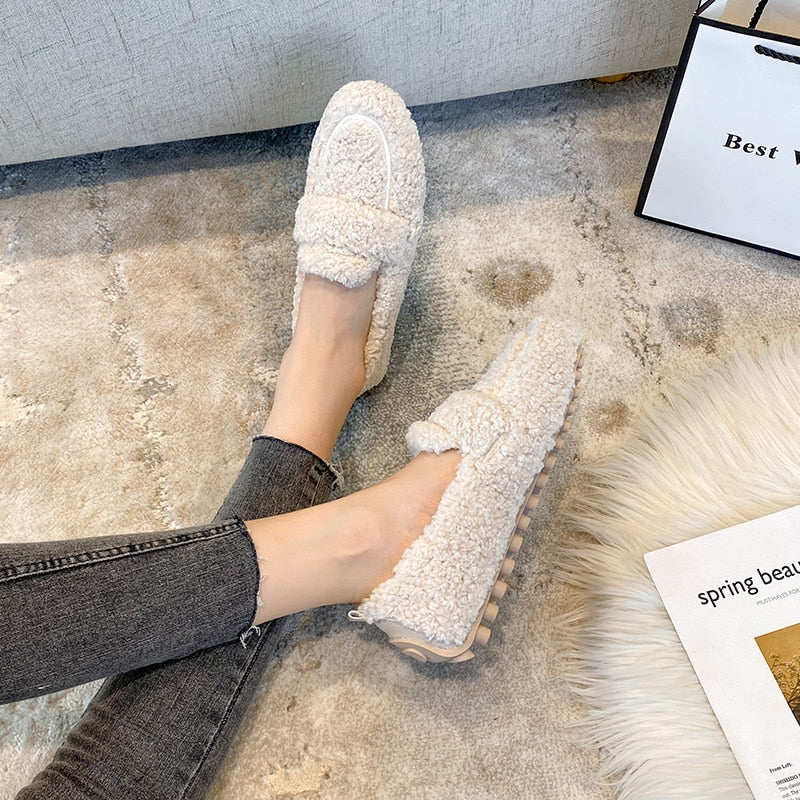 Winter-Plüschschuhe für Damen - Image 2