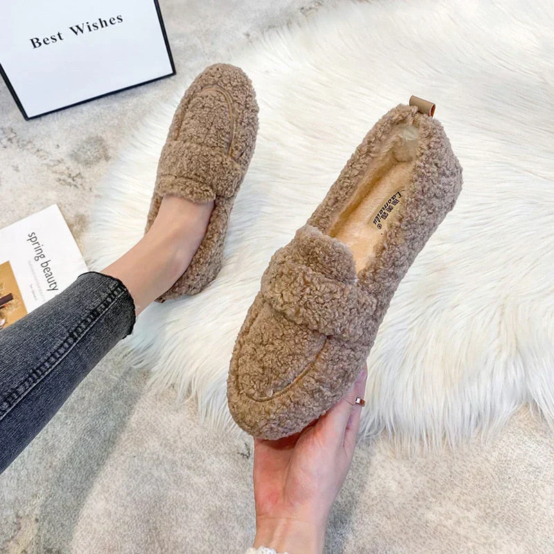 Winter-Plüschschuhe für Damen - Image 3