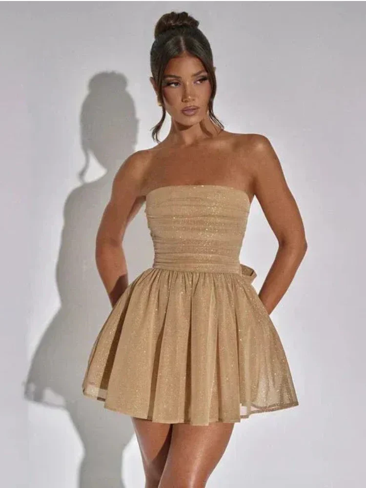 Wunderschönes Glitzer-Cocktailkleid für Damen | Mini - Image 5