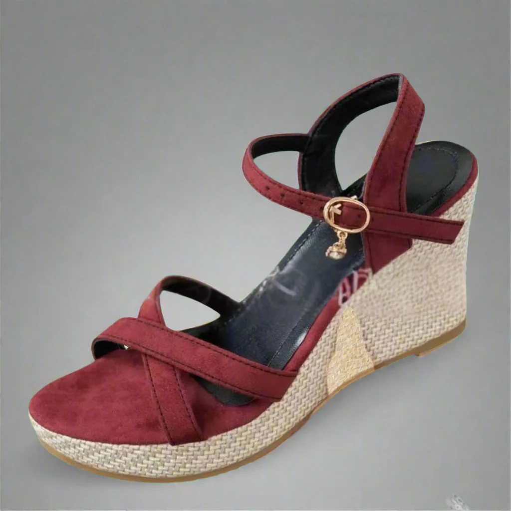 Xeltrud | Bequeme Sandalen mit Keilabsatz - Image 2