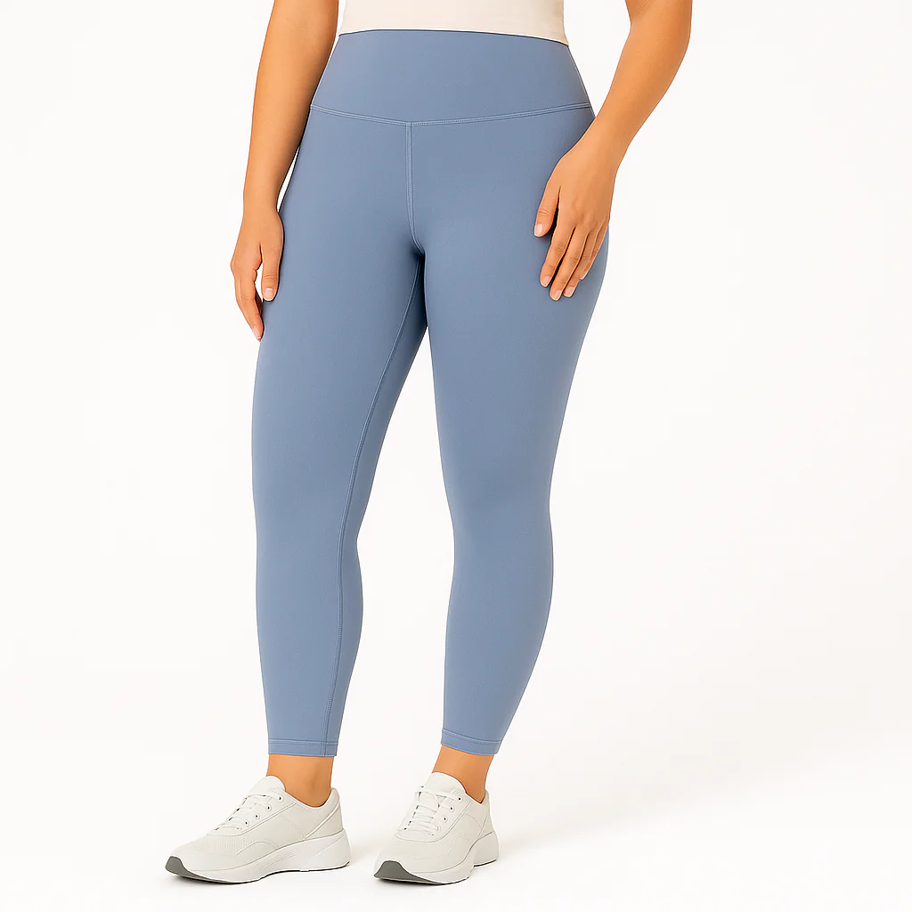 Yoga-Leggings mit hohem Bund für Damen – schweißableitende und dehnbare Sportbekleidung - Image 6