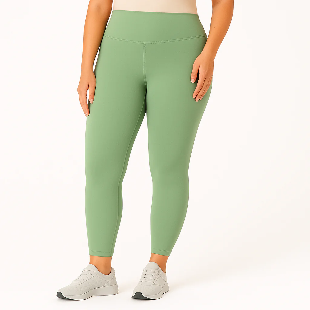 Yoga-Leggings mit hohem Bund für Damen – schweißableitende und dehnbare Sportbekleidung - Image 8