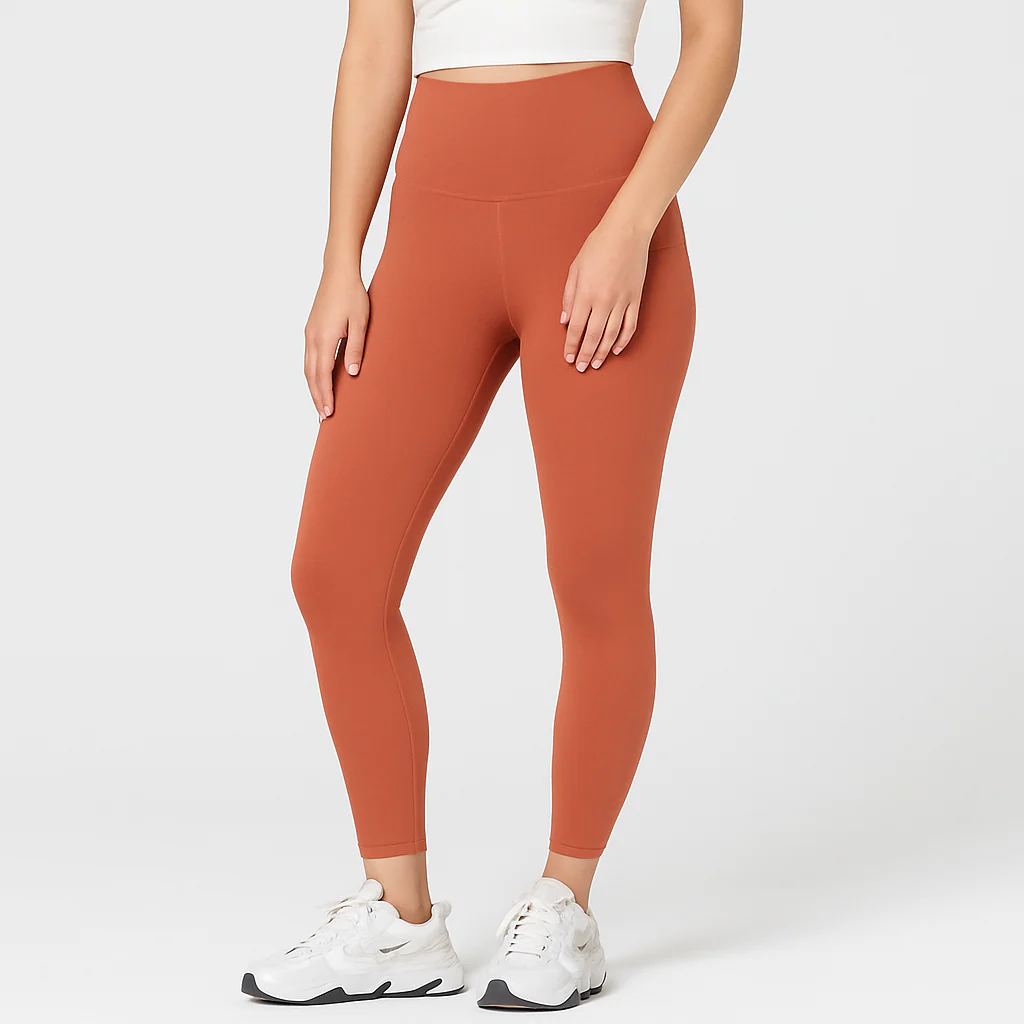 Yoga-Leggings mit hohem Bund für Damen – schweißableitende und dehnbare Sportbekleidung - Image 9