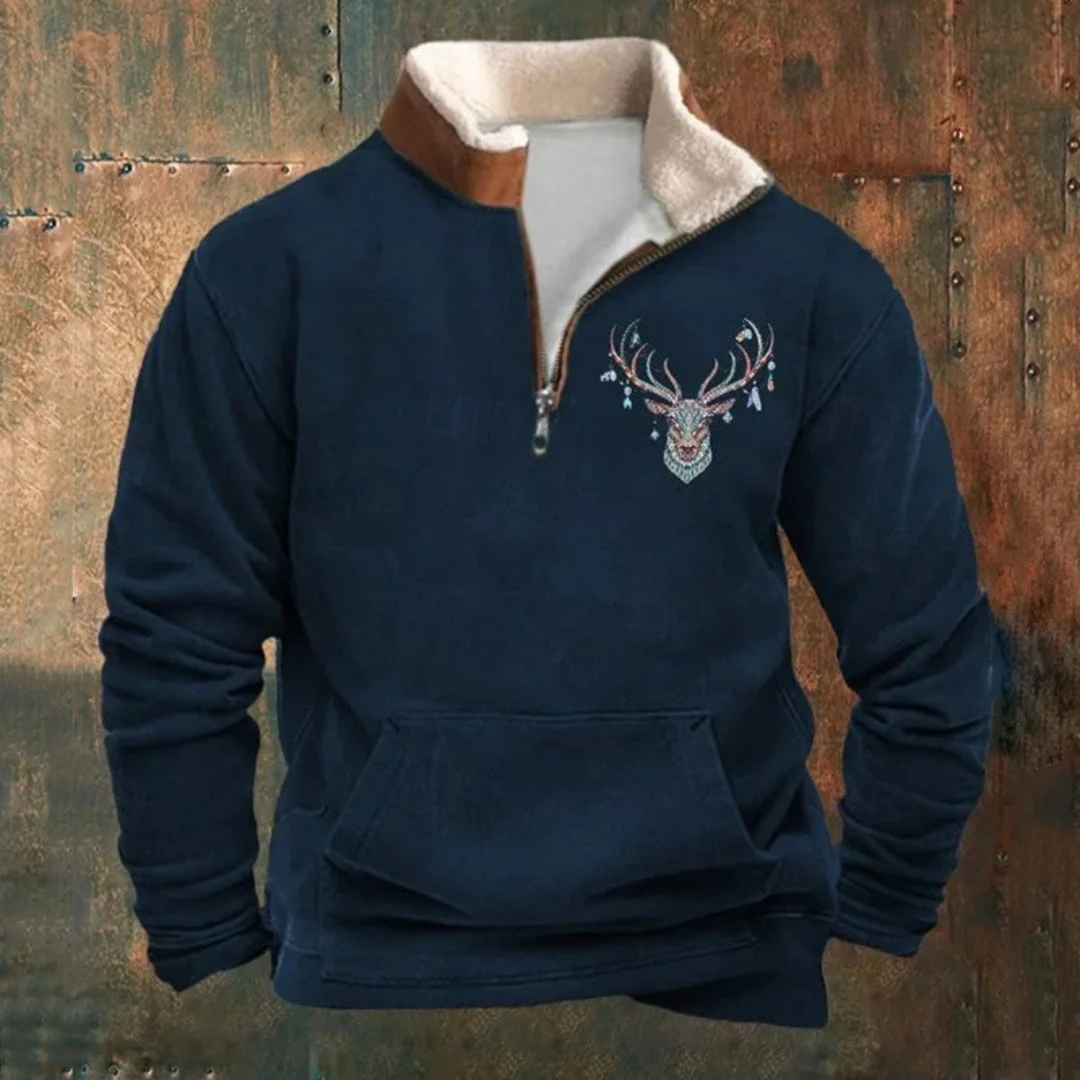 Yvo® | Quarto Reißverschluss Pullover - Image 2