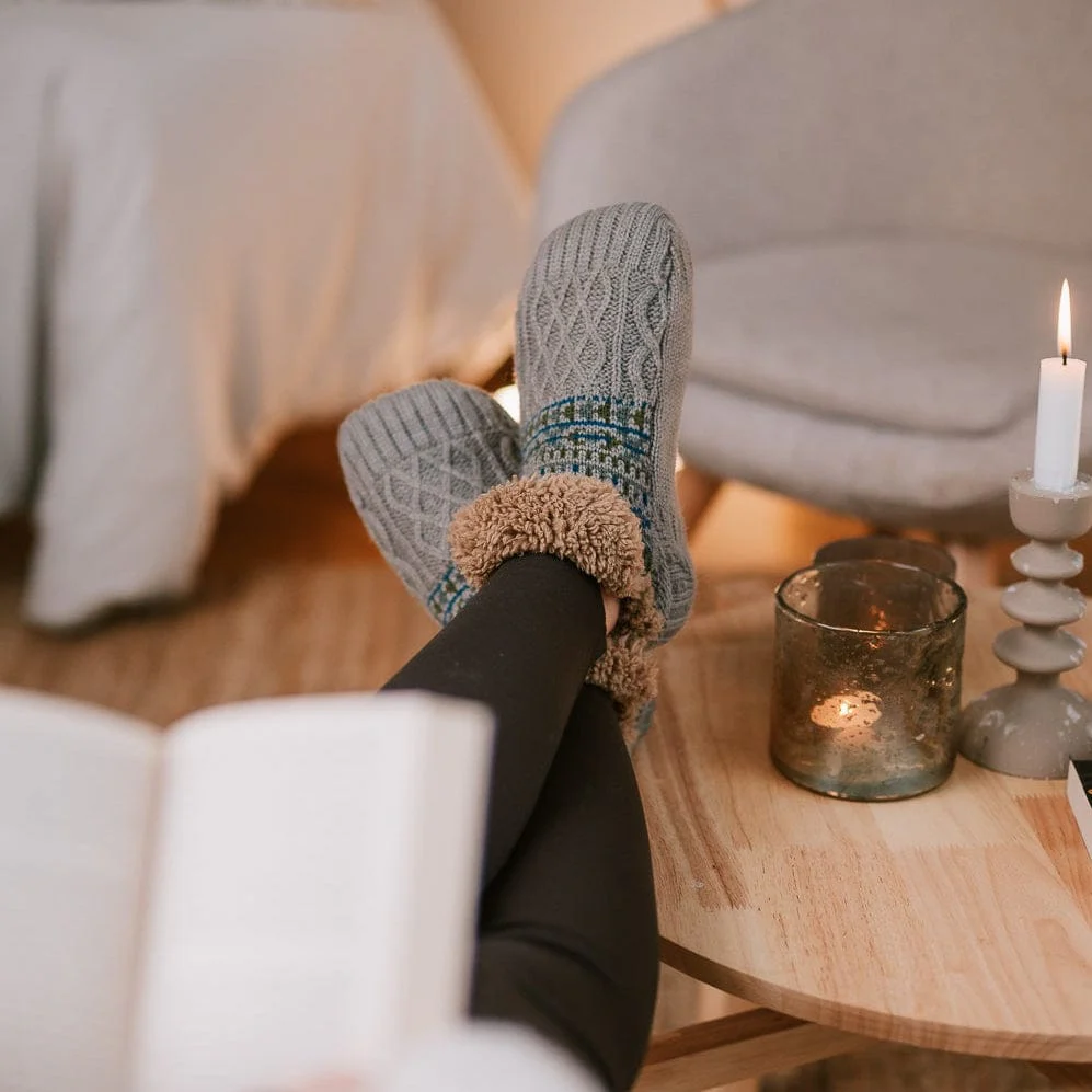 Zailora - Plüschgefütterte Grip-Socken - Image 3