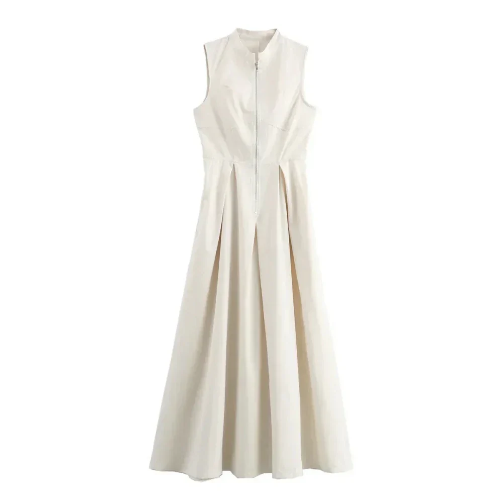 Zaira | Damen Maxikleid A-Linie Elegant Leicht Sommer - Image 6