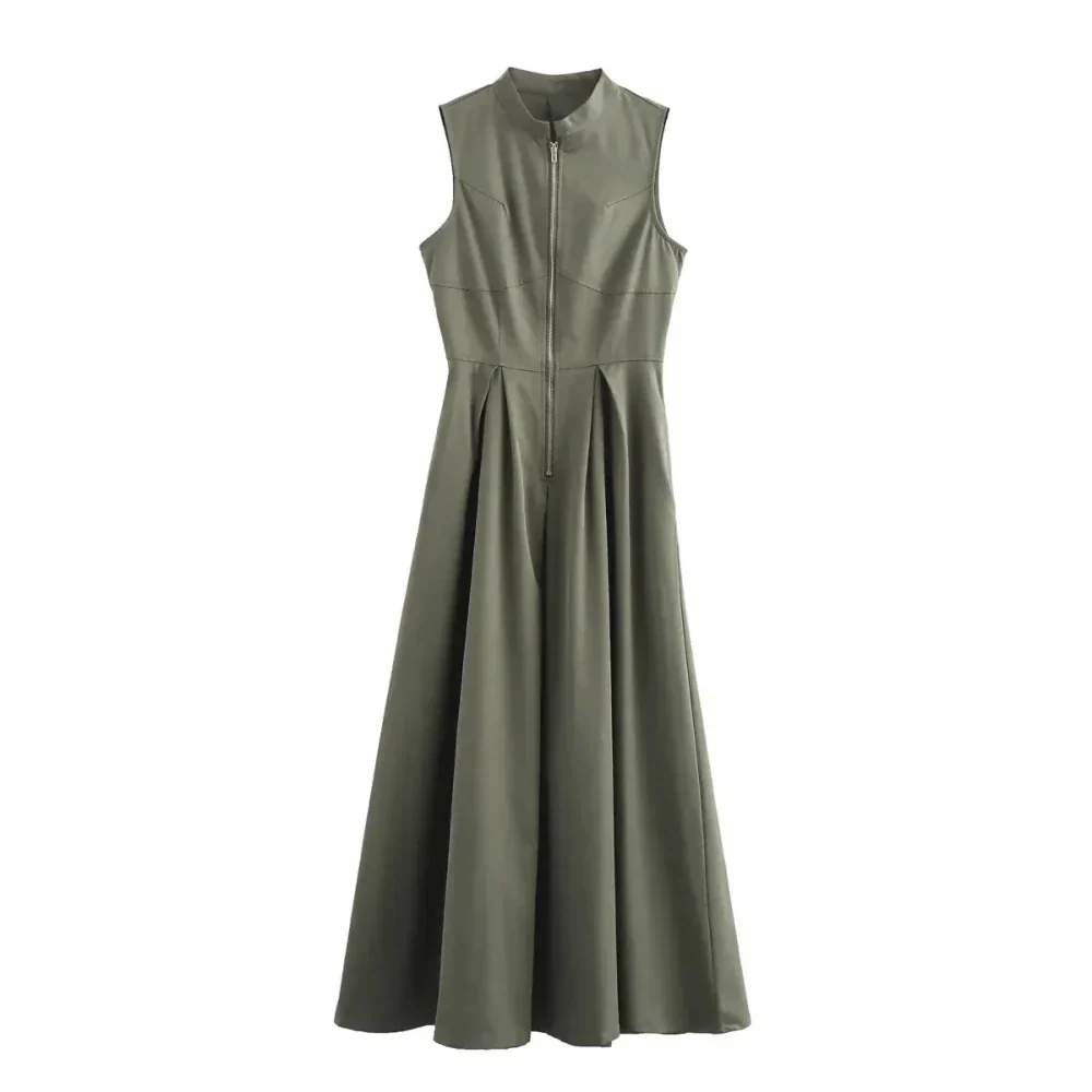 Zaira | Damen Maxikleid A-Linie Elegant Leicht Sommer - Image 7