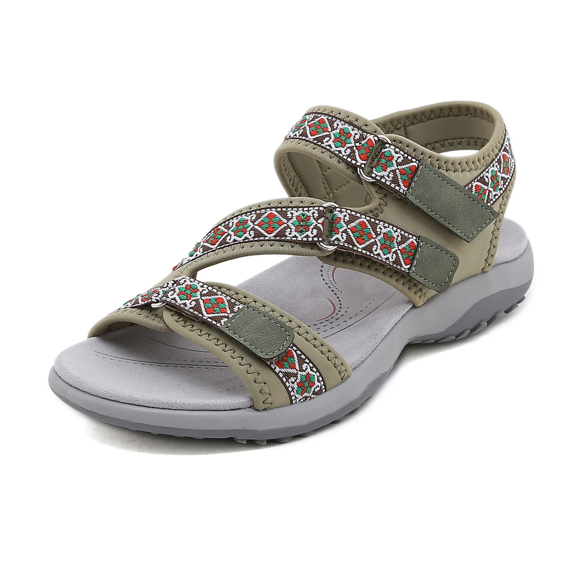 Zamira- Damen Sportliche Trekking Sandalen mit verstellbaren Riemen - Image 5
