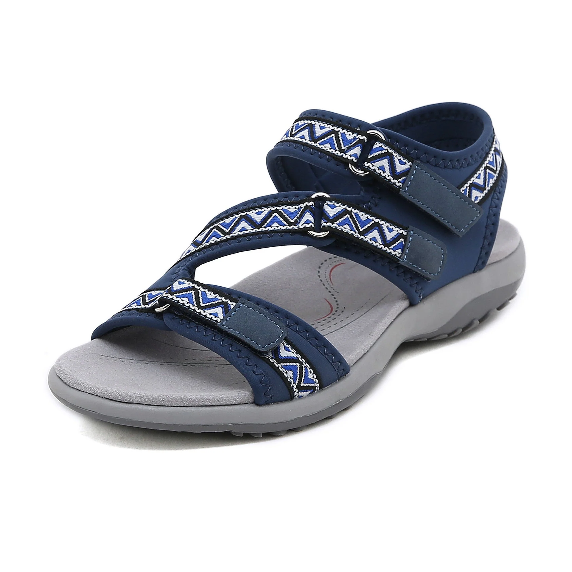 Zamira- Damen Sportliche Trekking Sandalen mit verstellbaren Riemen - Image 6
