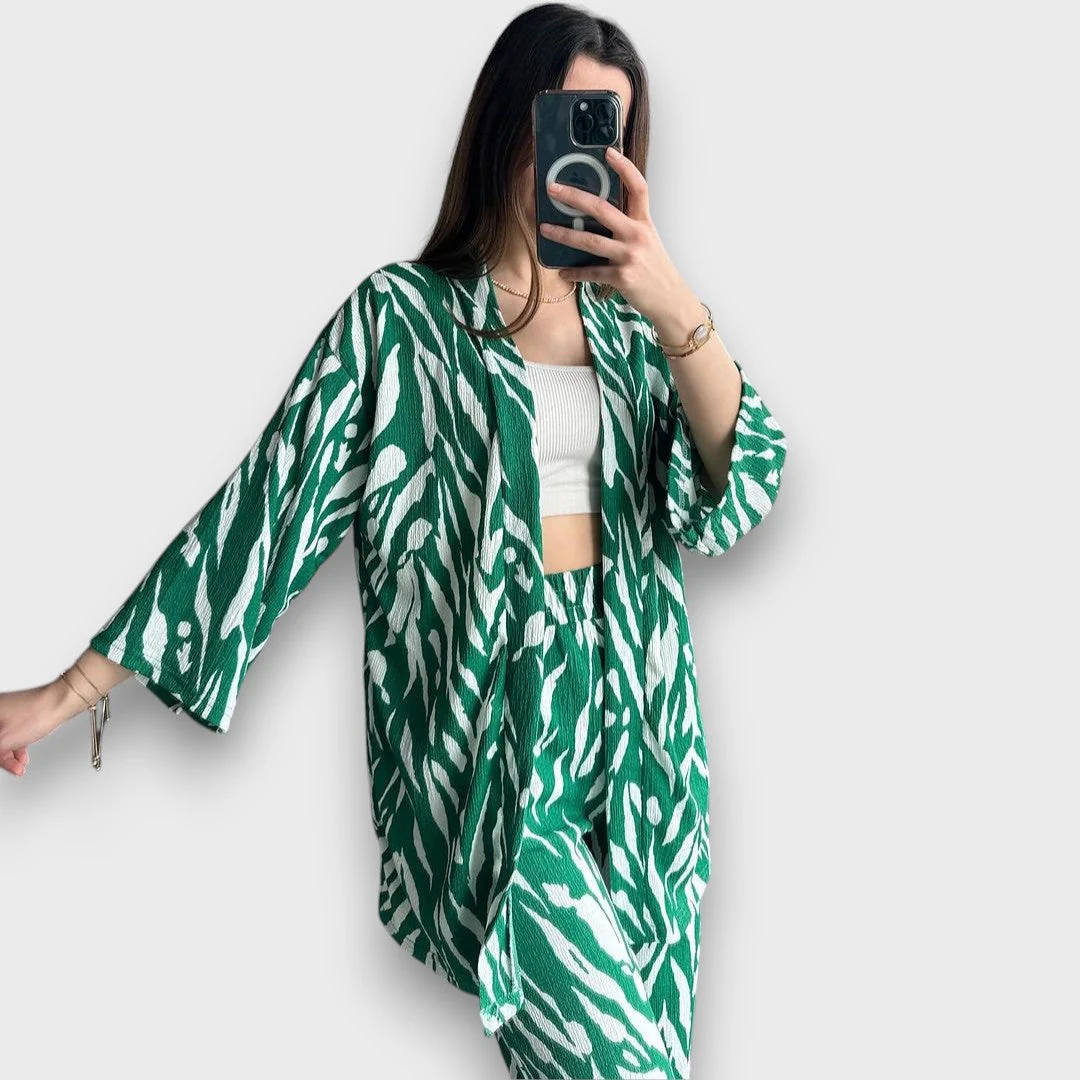 Zana – Zweiteiler mit Zebramuster - Image 2
