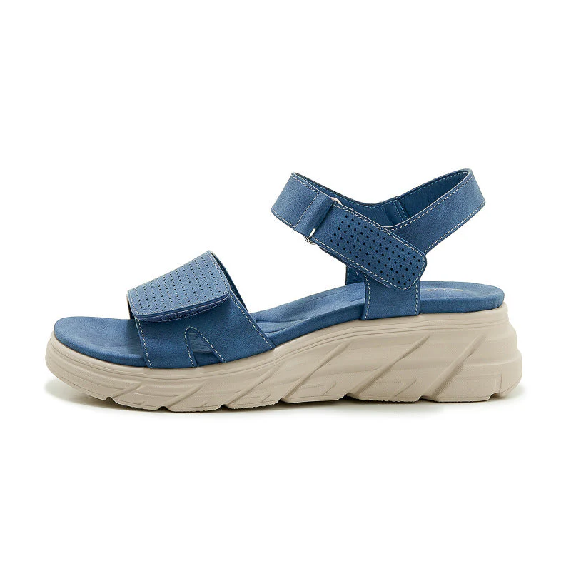 Zeljka- Damen Sportliche Wedgesandalen mit dämpfender Sohle - Image 7